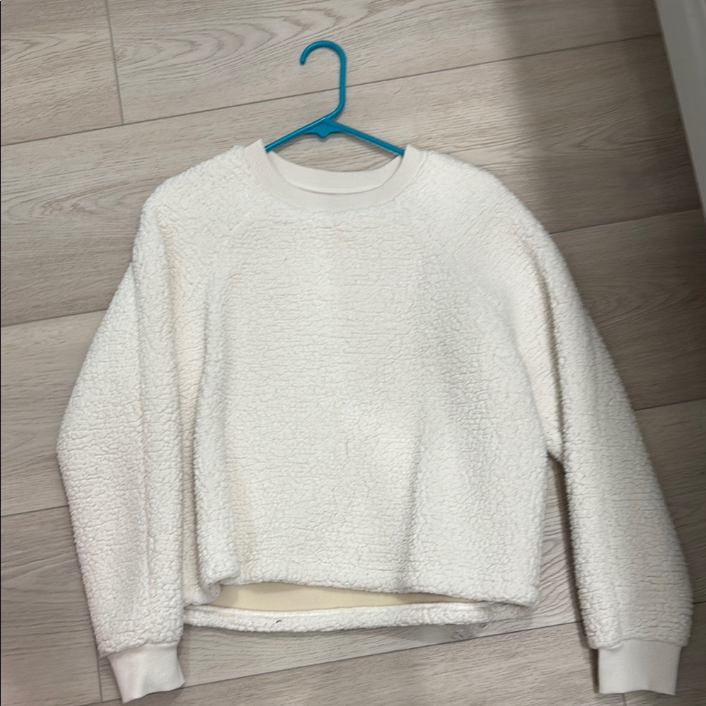 Cozy White Sweater - banana republic